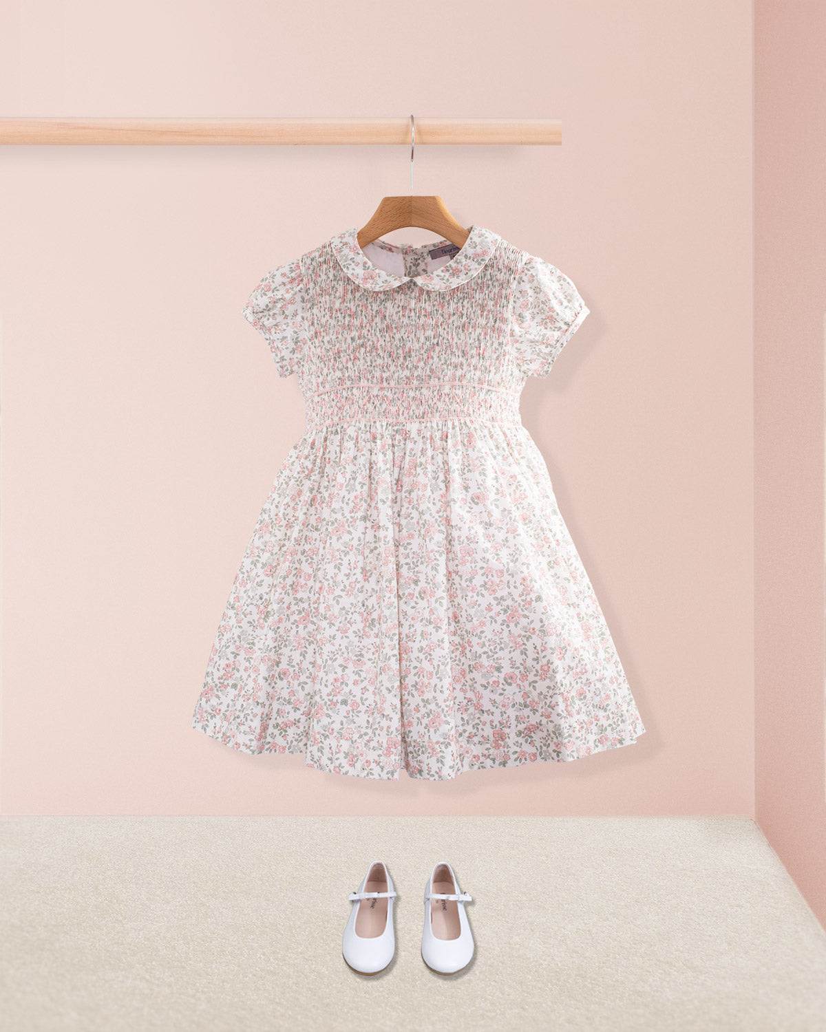 Amanda Blush Garden Smock